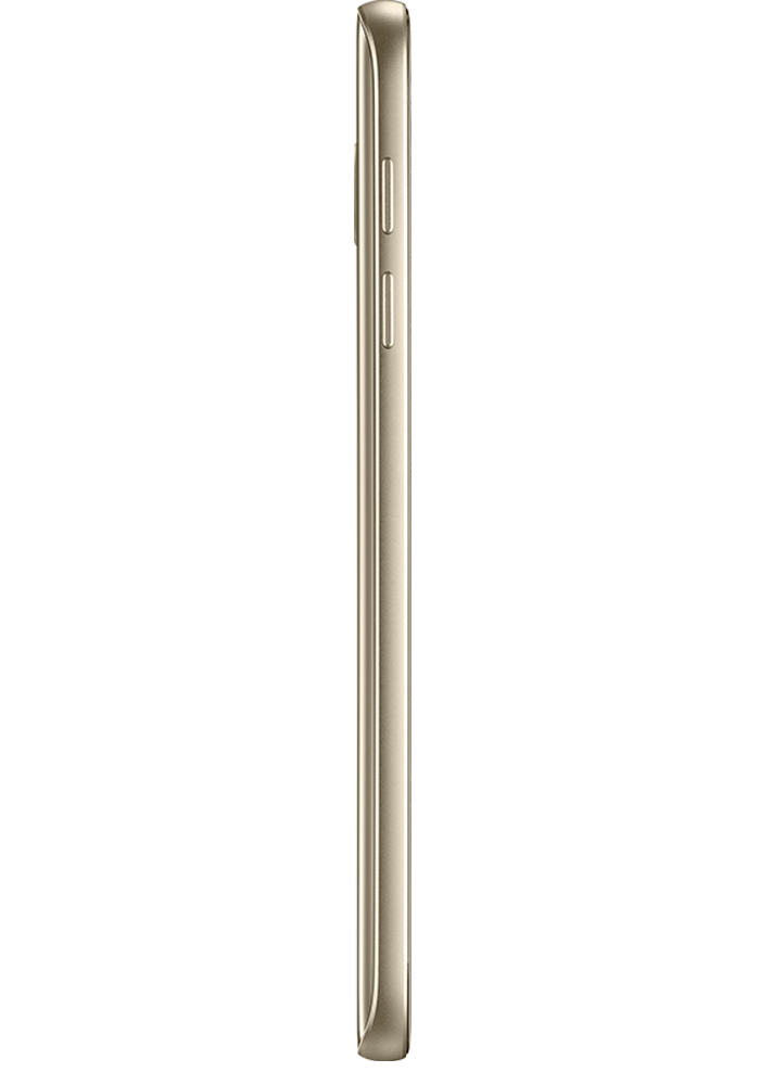 Samsung Galaxy S7 Gold Platinum Seitenansicht rechts