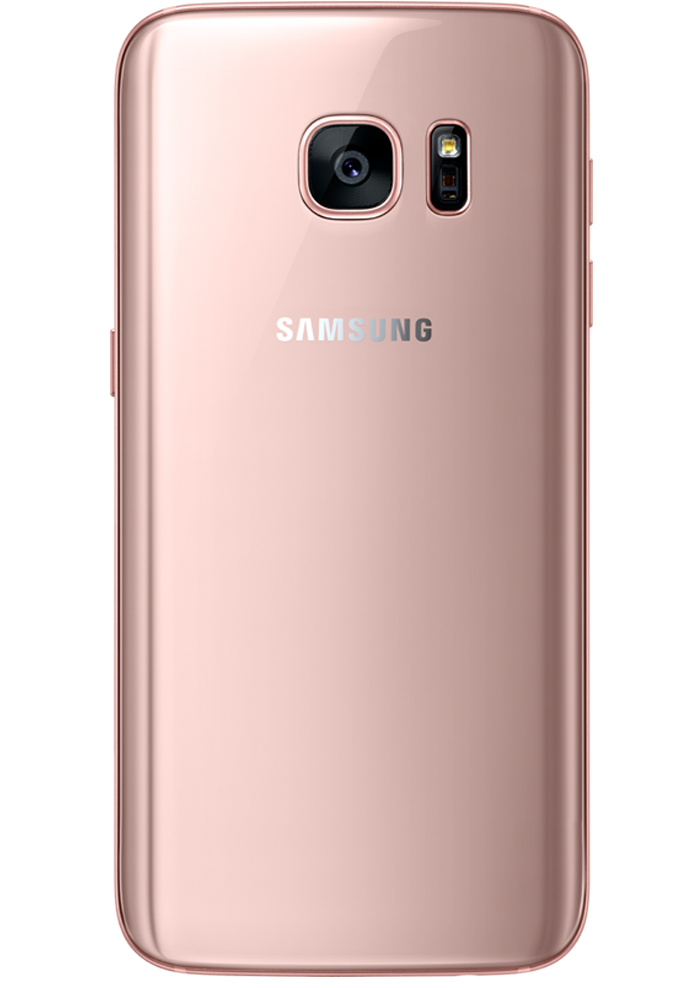 Samsung Galaxy S7 Pink Gold Rückansicht