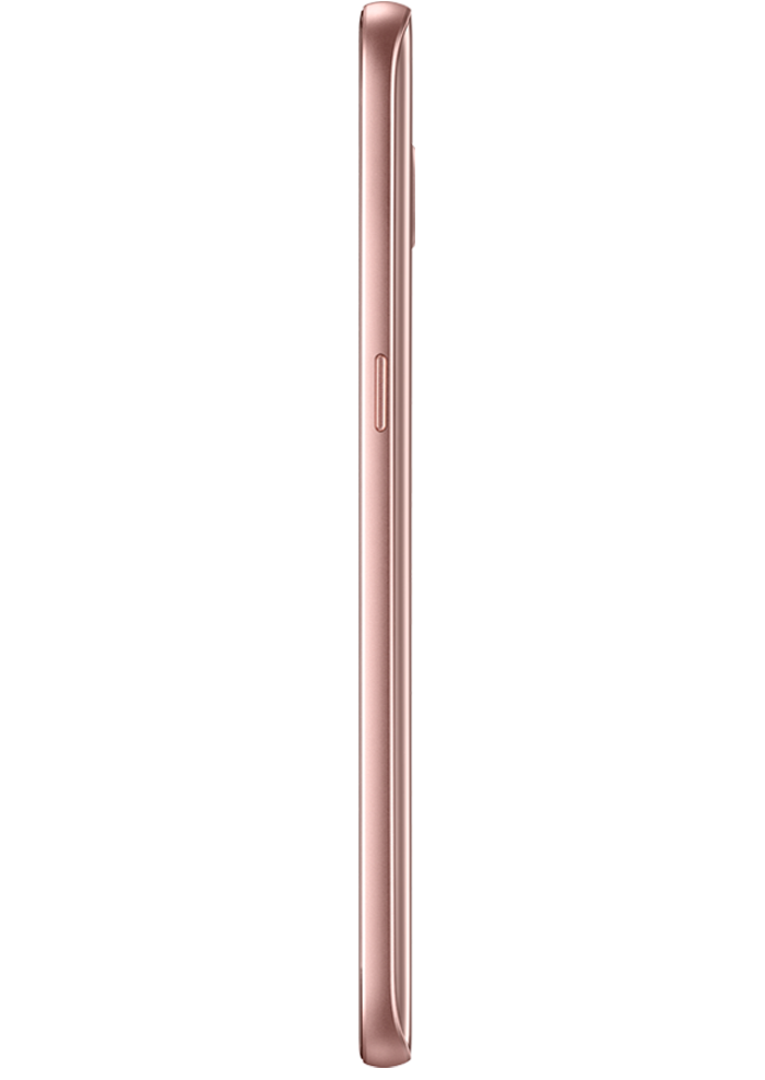 Samsung Galaxy S7 Pink Gold Seitenansicht links