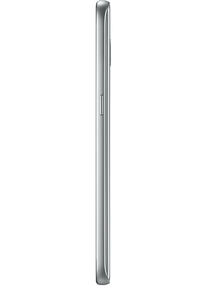 Samsung Galaxy S7 Silver Titanium Seitenansicht links
