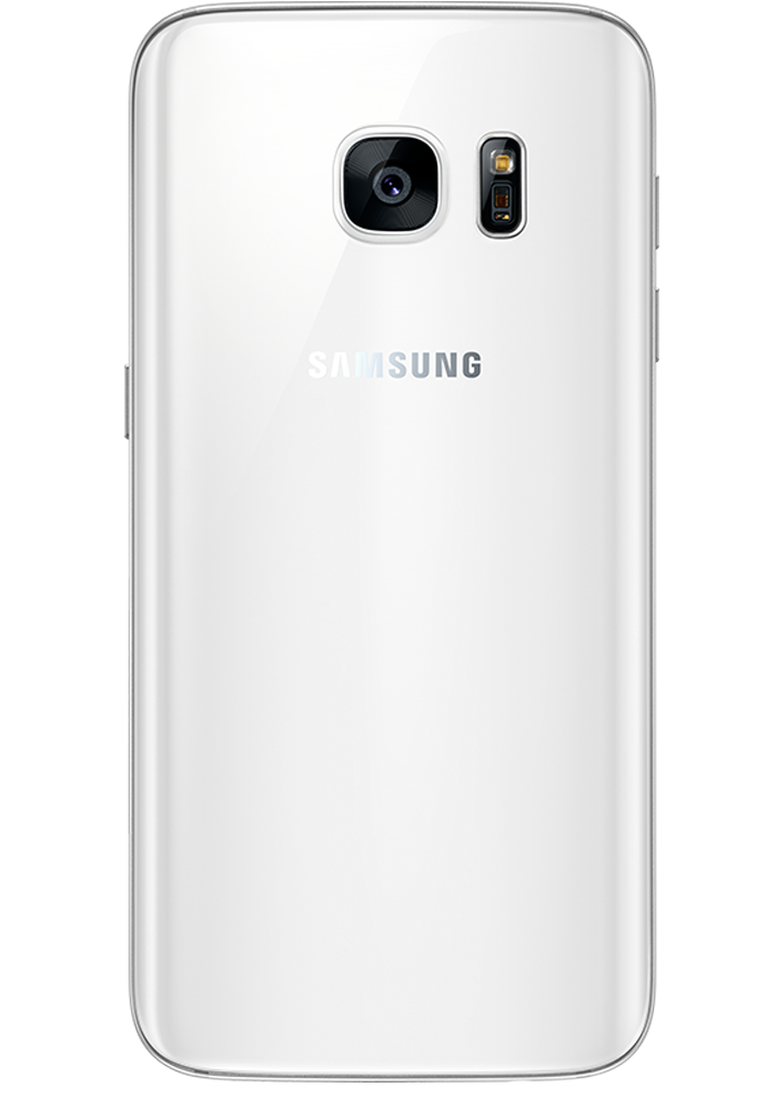 Samsung Galaxy S7 White Pearl Rückansicht